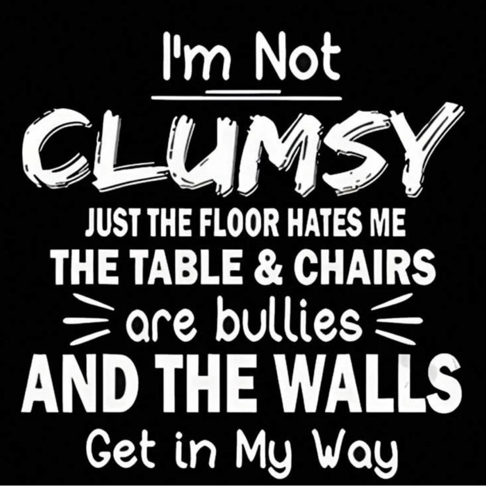 Black Graphic Tee with Humorous Text - Picture 3 of 6